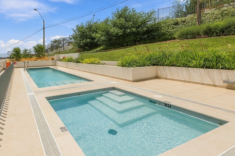 Departamento familiar con piscina en Valparaíso