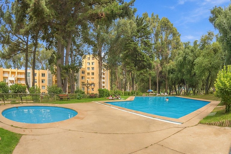 Apartment with ocean view in Bahía Pelícanos.
