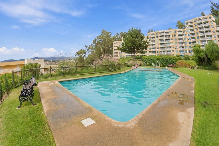 Departamento con vista al mar en Bahía Pelícanos.