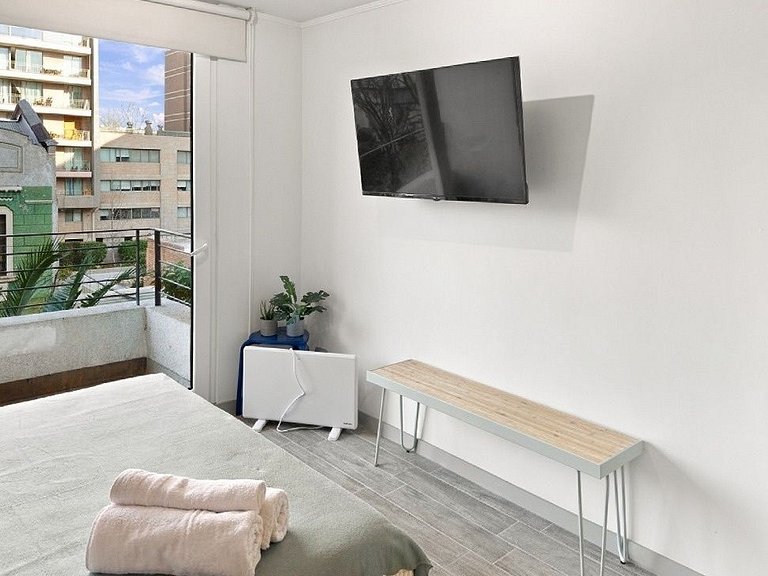 Apartamento a poucos minutos do Movistar Arena