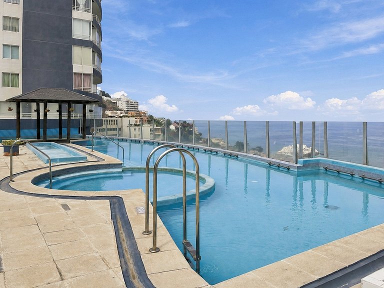 Departamento con vista al mar en Cochoa