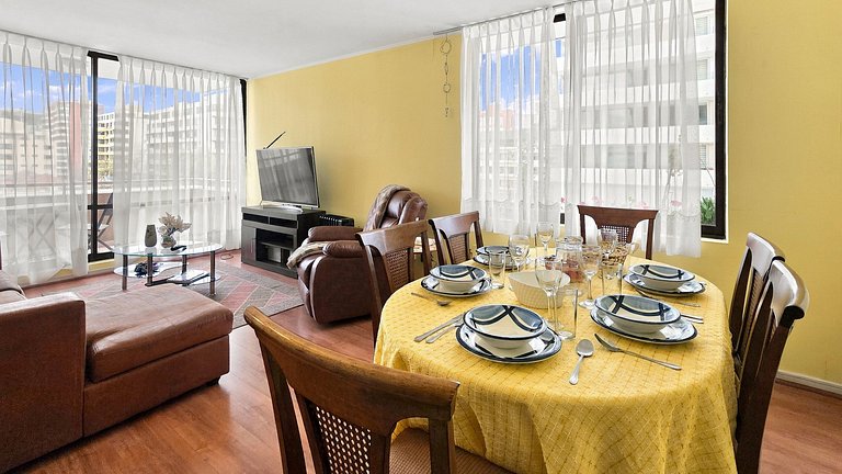 Apartamento a poucos passos da Av. San Martín