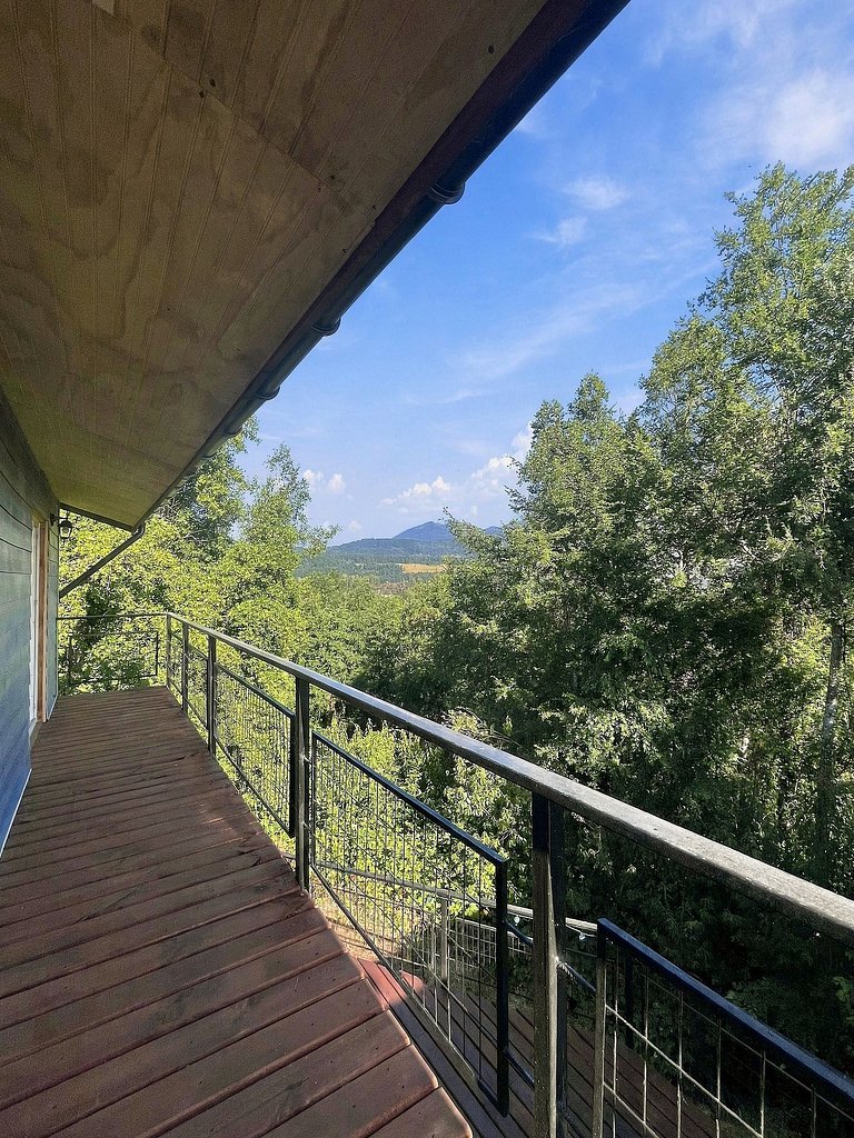 Casa familiar cercada pela natureza em Panguipulli