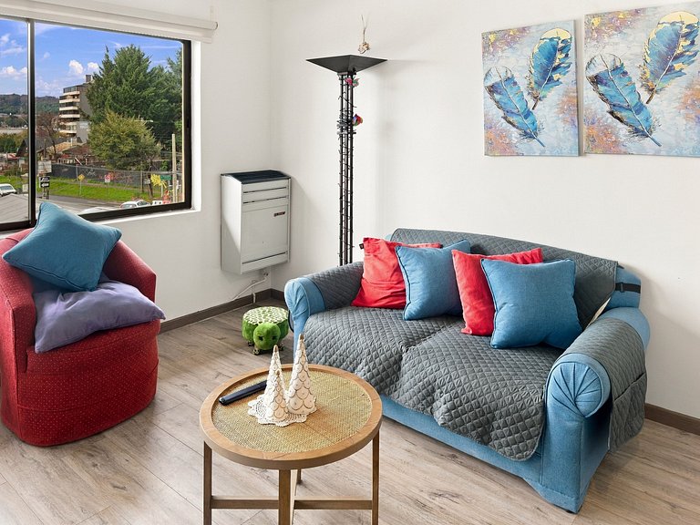 Apartamento a passos do Lago Villarrica