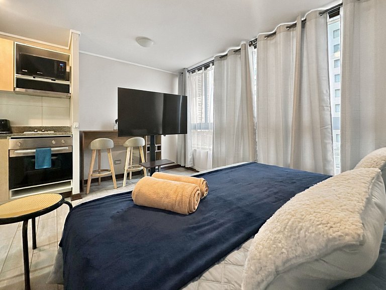 Apartamento a poucos passos do Hipódromo Chile