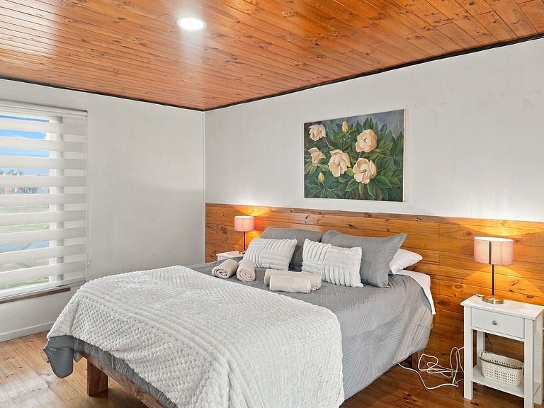 Casa en entorno costero de Chiloé
