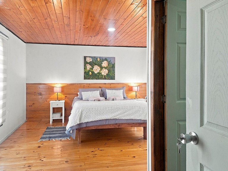 Casa em região costeira de Chiloé
