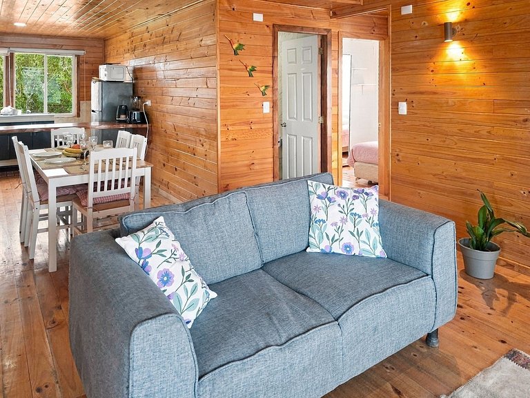 Casa en entorno costero de Chiloé