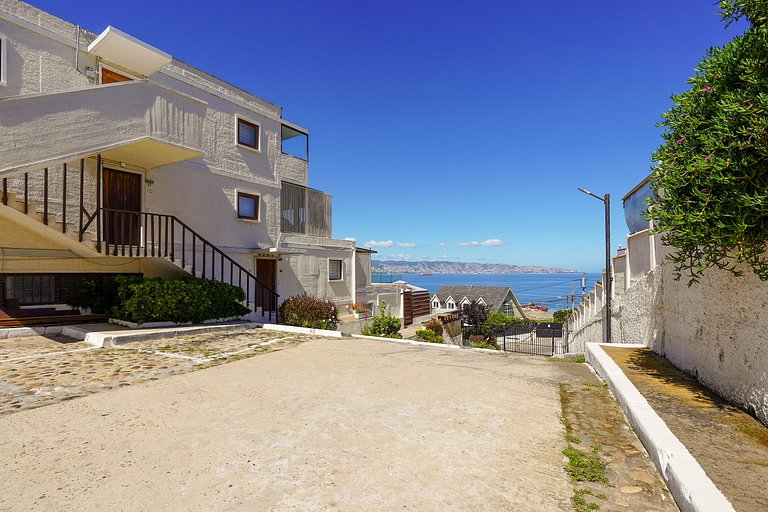 Casa com vista para o mar em Reñaca