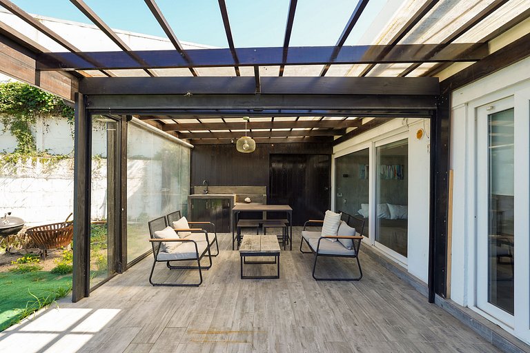 Casa com vista para o mar em Reñaca